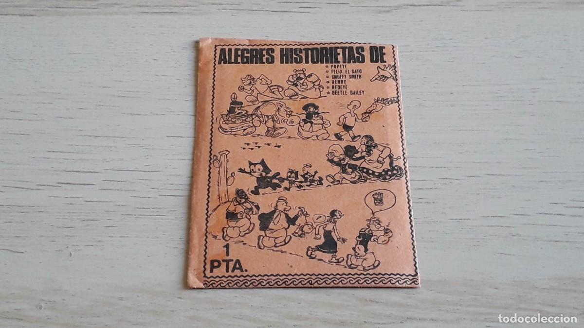 Coleccionismo cromos antiguos: Sobre con sus cromos y sin abrir, Album Alegres Historietas original a&ntilde;o 1972.