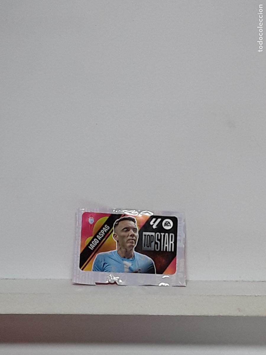 Coleccionismo cromos antiguos: LALIGA ESTE 2025 2026 EA SPORTS 25 26 ALBUM PANINI LIGA N CELTA CHICLE TOPSTAR TOP STAR IAGO ASPAS