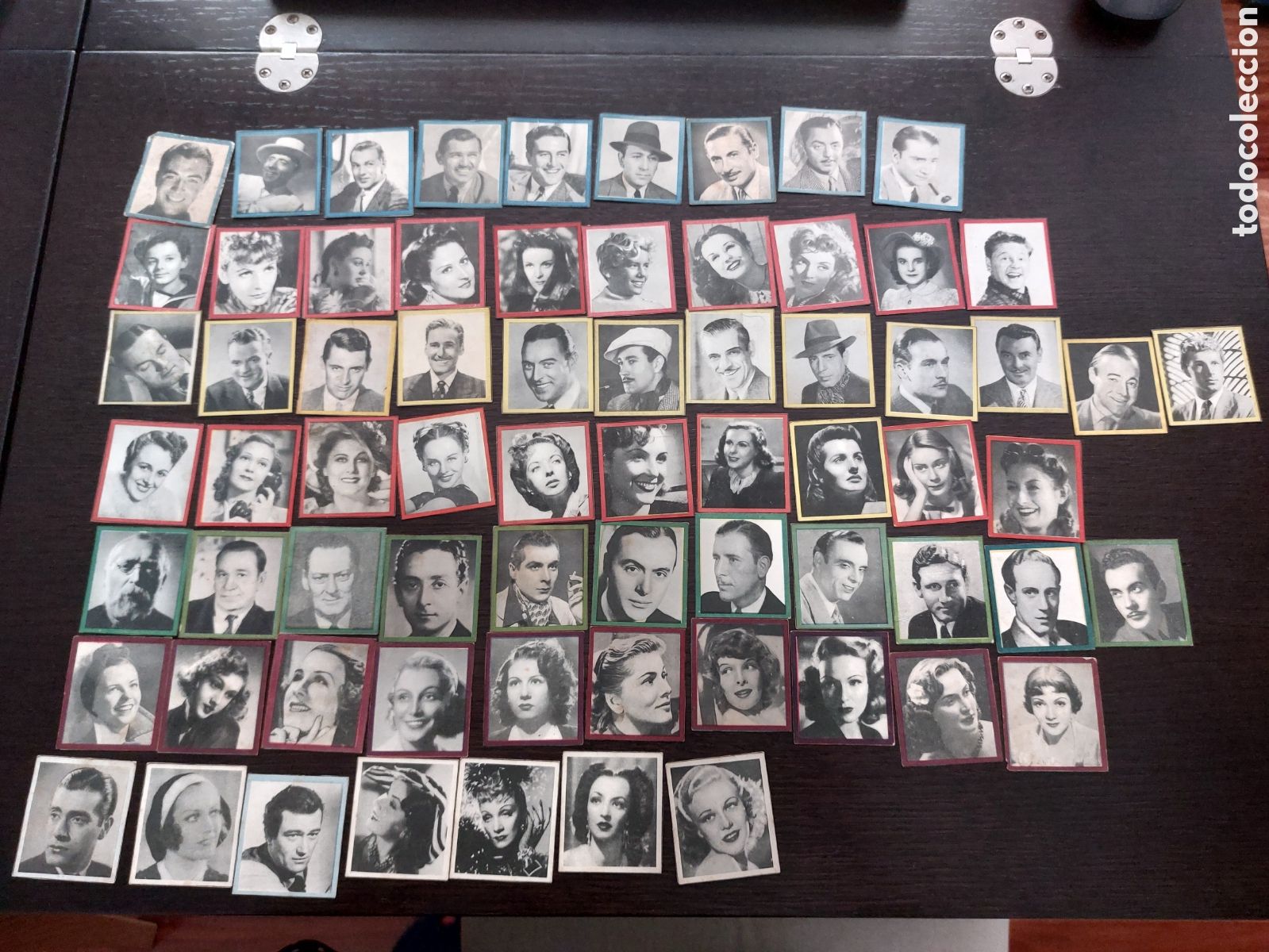 Coleccionismo cromos antiguos: Lote 69 cromos Enciclopedia Cultural de &rdquo;Chicos&rdquo; Artistas de la Pantalla