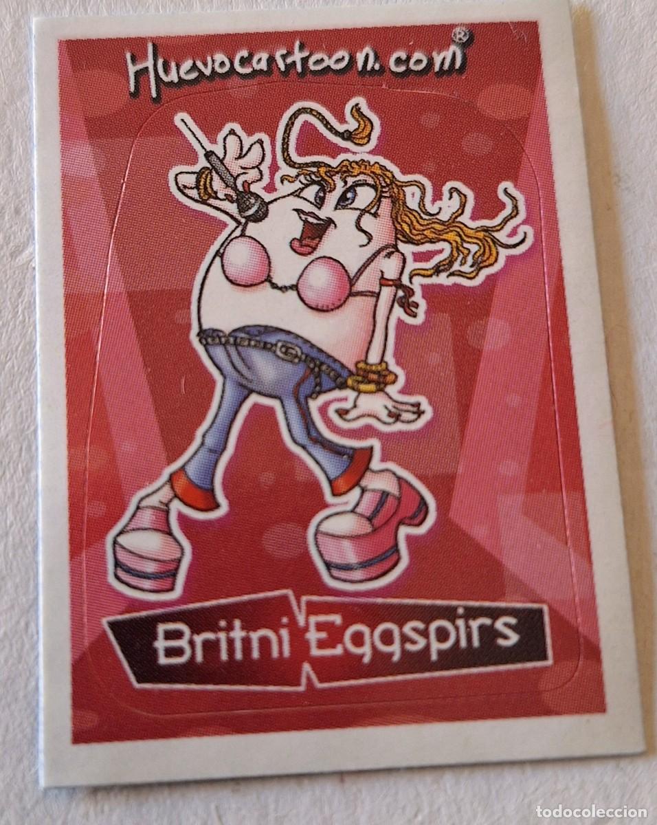Coleccionismo cromos antiguos: Cromo Serie Huevocartoon de doritos Britni Eggspirs