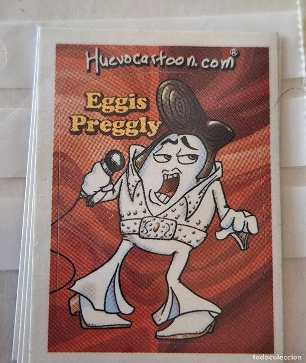 Coleccionismo cromos antiguos: Cromo Serie Huevocartoon de doritos Eggis Preggly