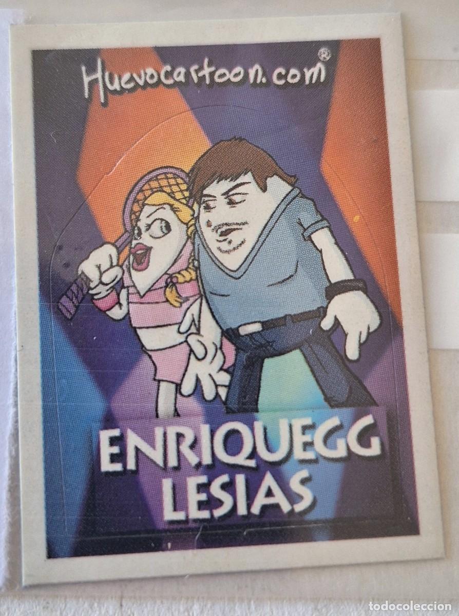 Coleccionismo cromos antiguos: Cromo Serie Huevocartoon de doritos Enriquegg Lesias