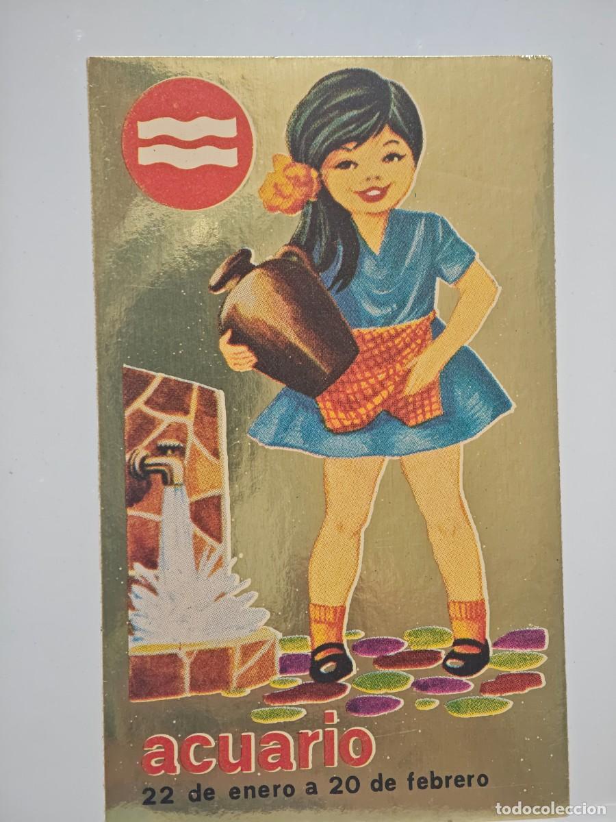 Coleccionismo cromos antiguos: CROMO PEGATINA TRAJES TIPICOS MAGA BRILLANTE