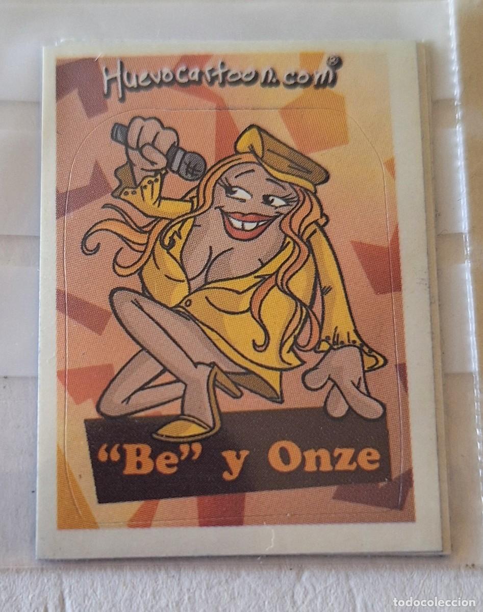 Coleccionismo cromos antiguos: Cromo Serie Huevocartoon de doritos &rdquo;Be&rdquo; y Onze