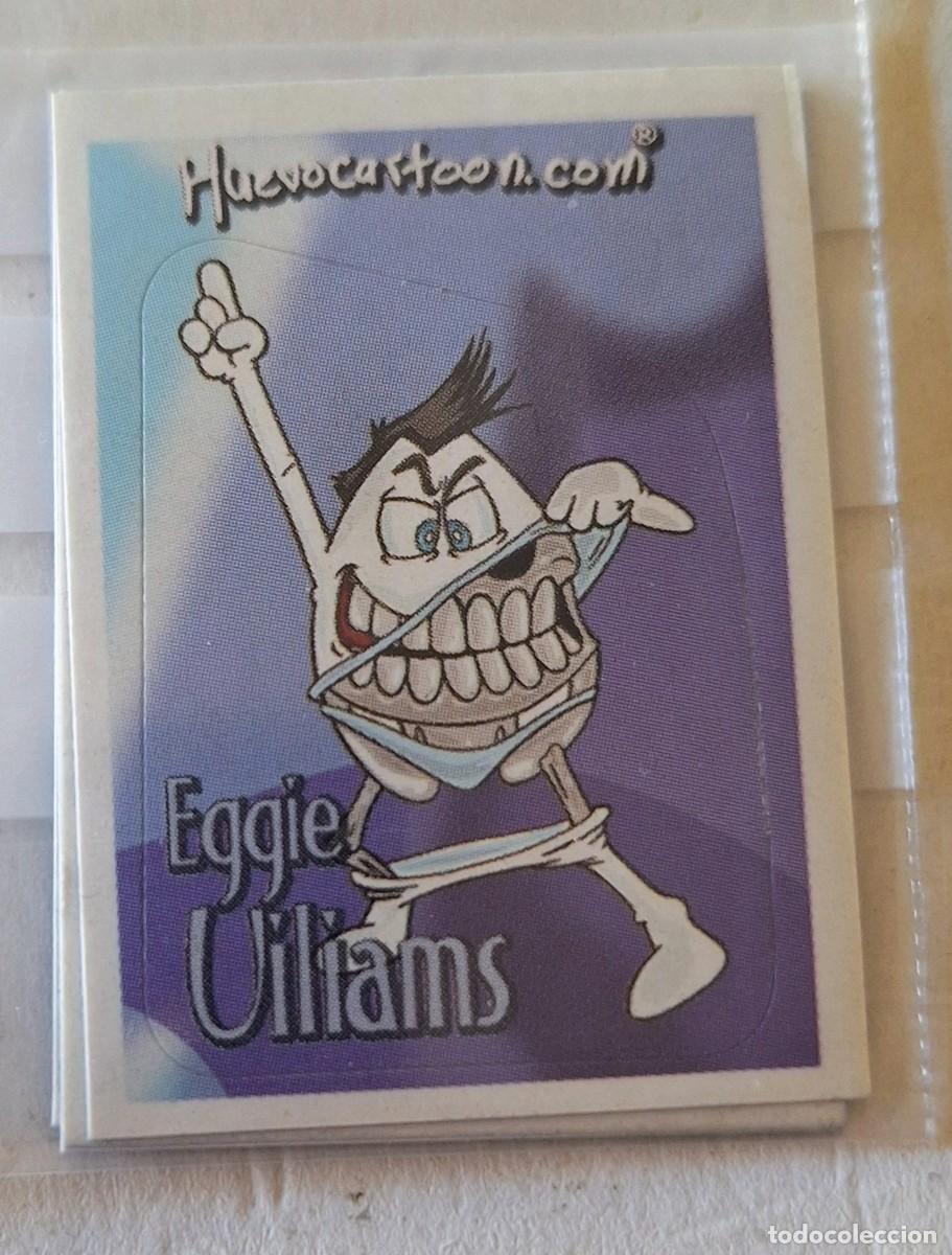 Coleccionismo cromos antiguos: Cromo Serie Huevocartoon de doritos Eggie Uiliams