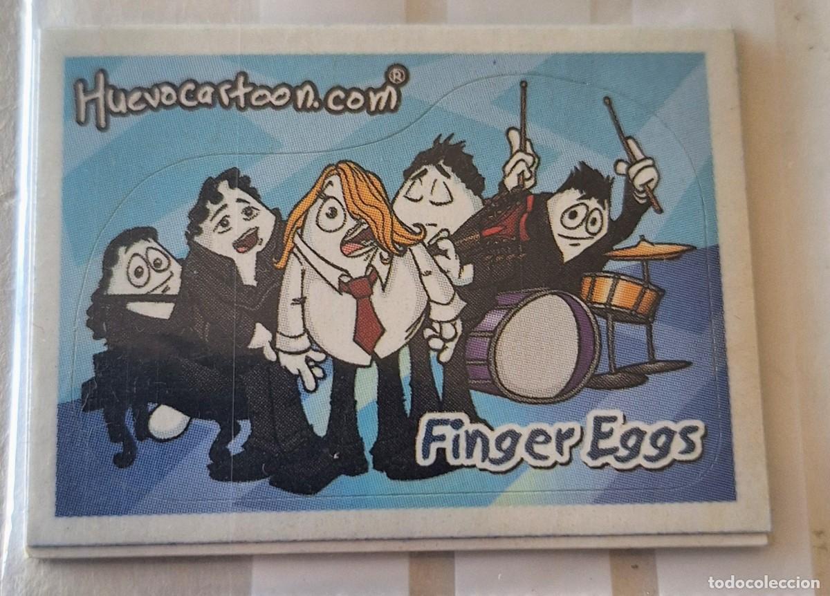 Coleccionismo cromos antiguos: Cromo Serie Huevocartoon de doritos Finger Eggs
