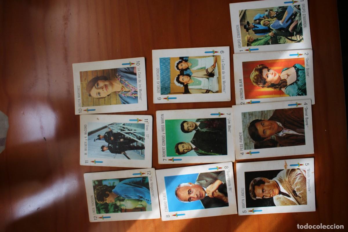 Coleccionismo cromos antiguos: 10 cartas de TELE BANCO