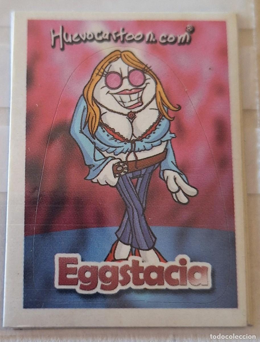 Coleccionismo cromos antiguos: Cromo Serie Huevocartoon de doritos Eggstacia