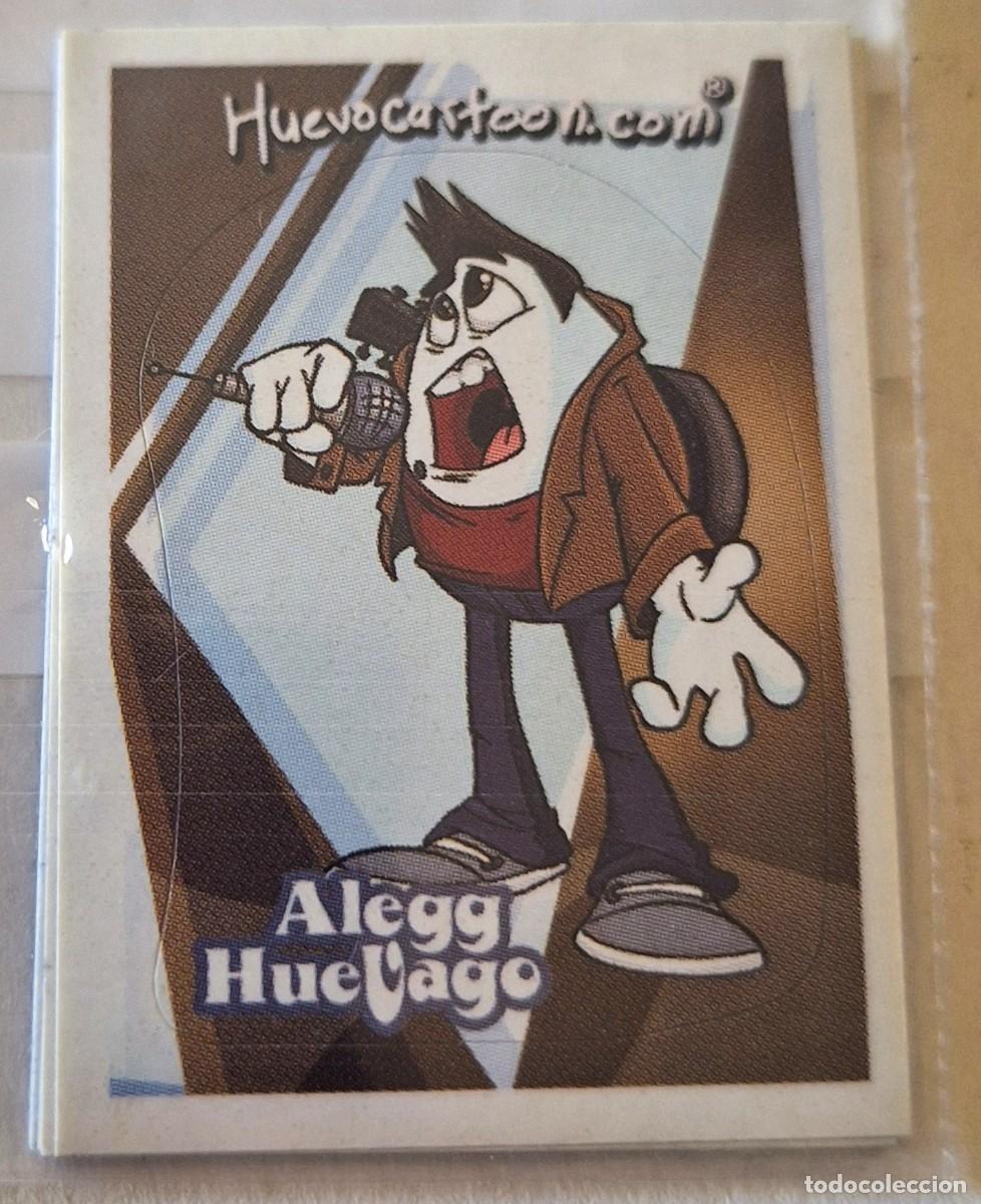Coleccionismo cromos antiguos: Cromo Serie Huevocartoon de doritos Alegg Huevago