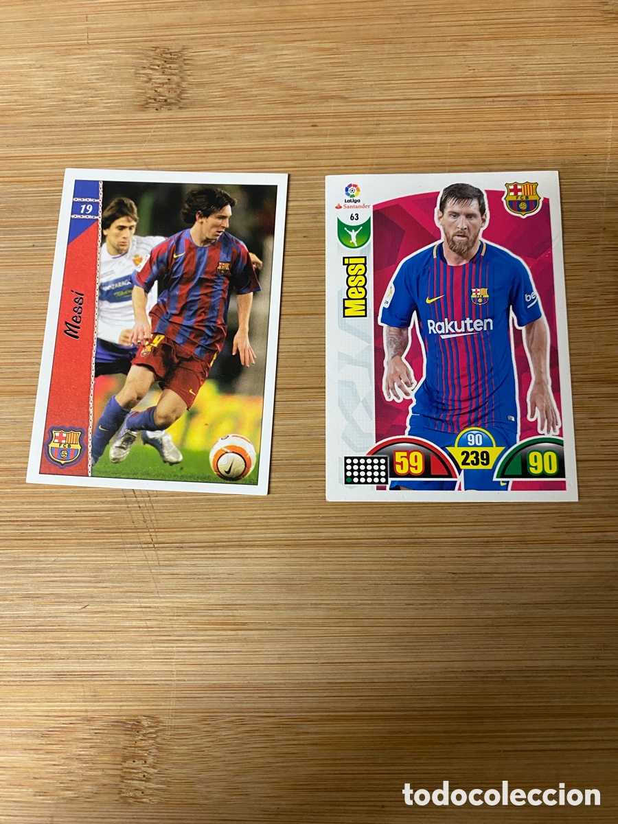 Collectable Antique Stickers: Cromos de Lionel Messi