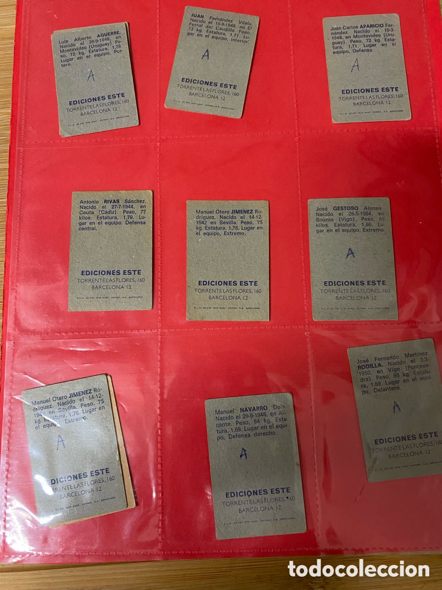 Coleccionismo cromos antiguos: cromos de liga 1974-75 - Foto 6