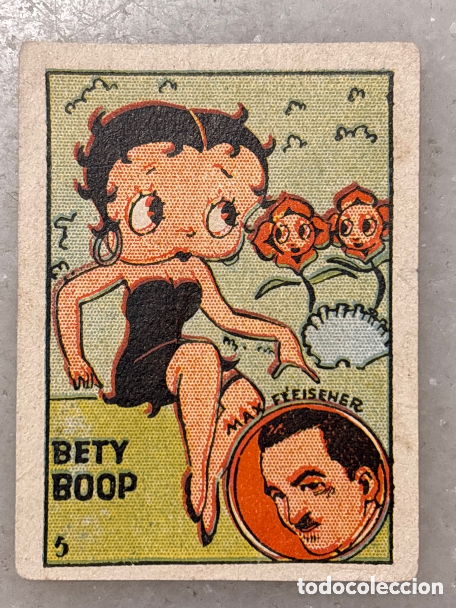 Collectable Antique Stickers: Cromo, Betty Book, &aacute;lbum cultura 1939