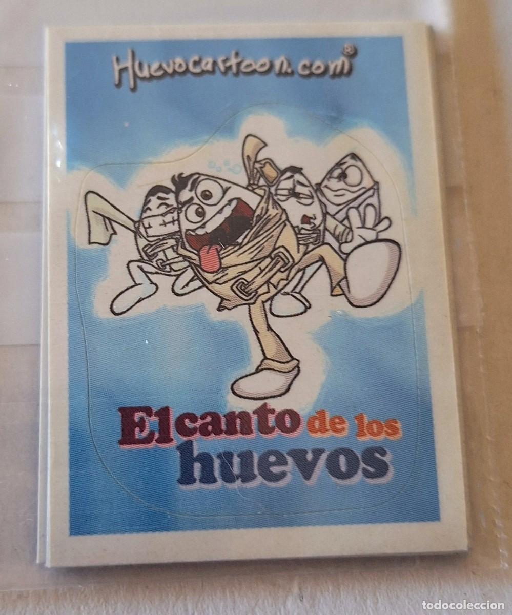 Coleccionismo cromos antiguos: Cromo Serie Huevocartoon de doritos El canto de los huevos