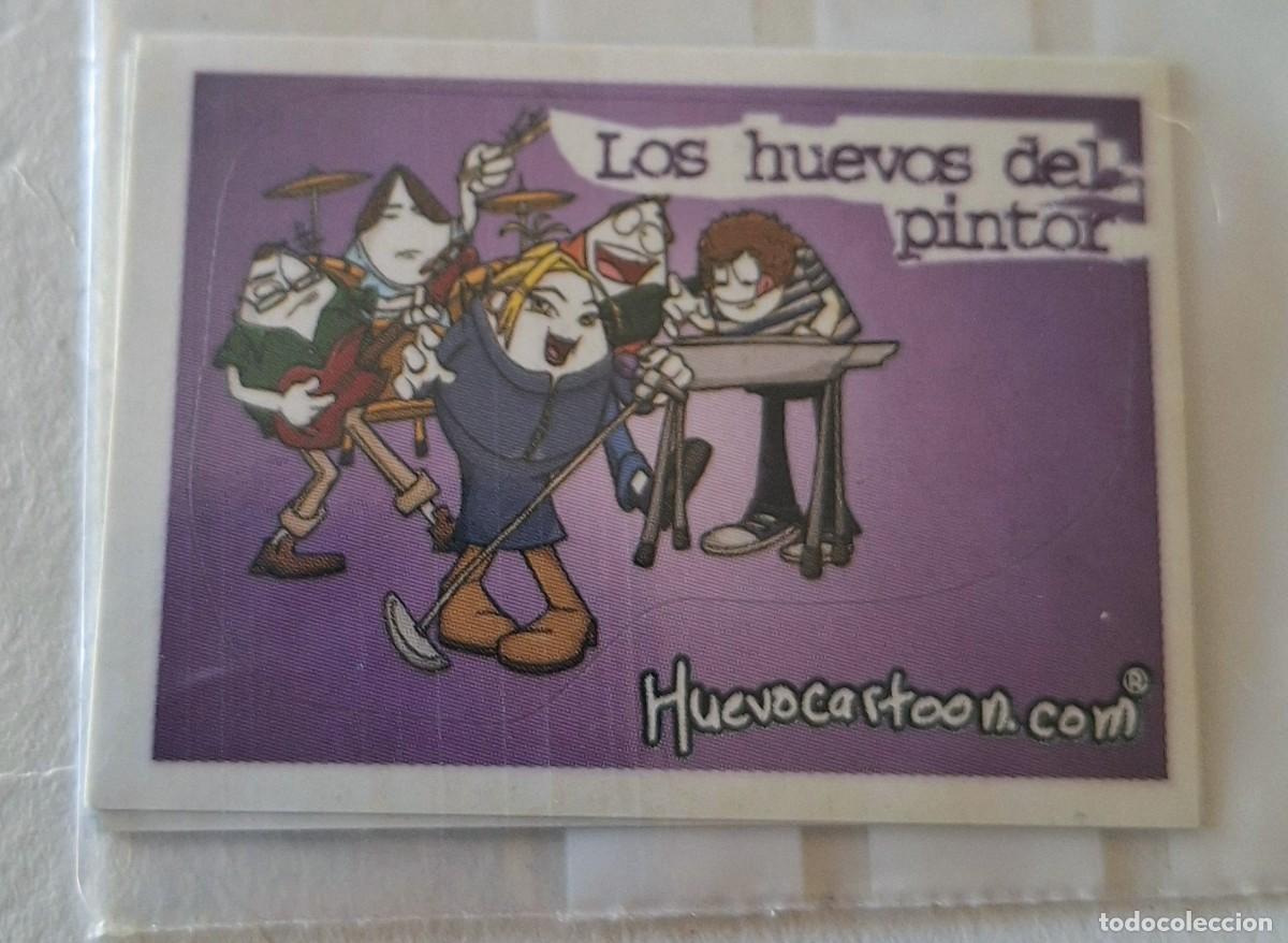 Coleccionismo cromos antiguos: Cromo Serie Huevocartoon de doritos Los huevos del pintor.