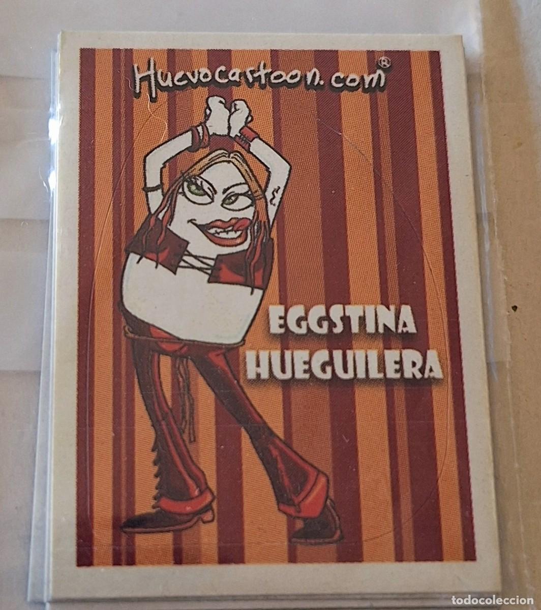 Coleccionismo cromos antiguos: Cromo Serie Huevocartoon de doritos Eggstina Hueguilera.