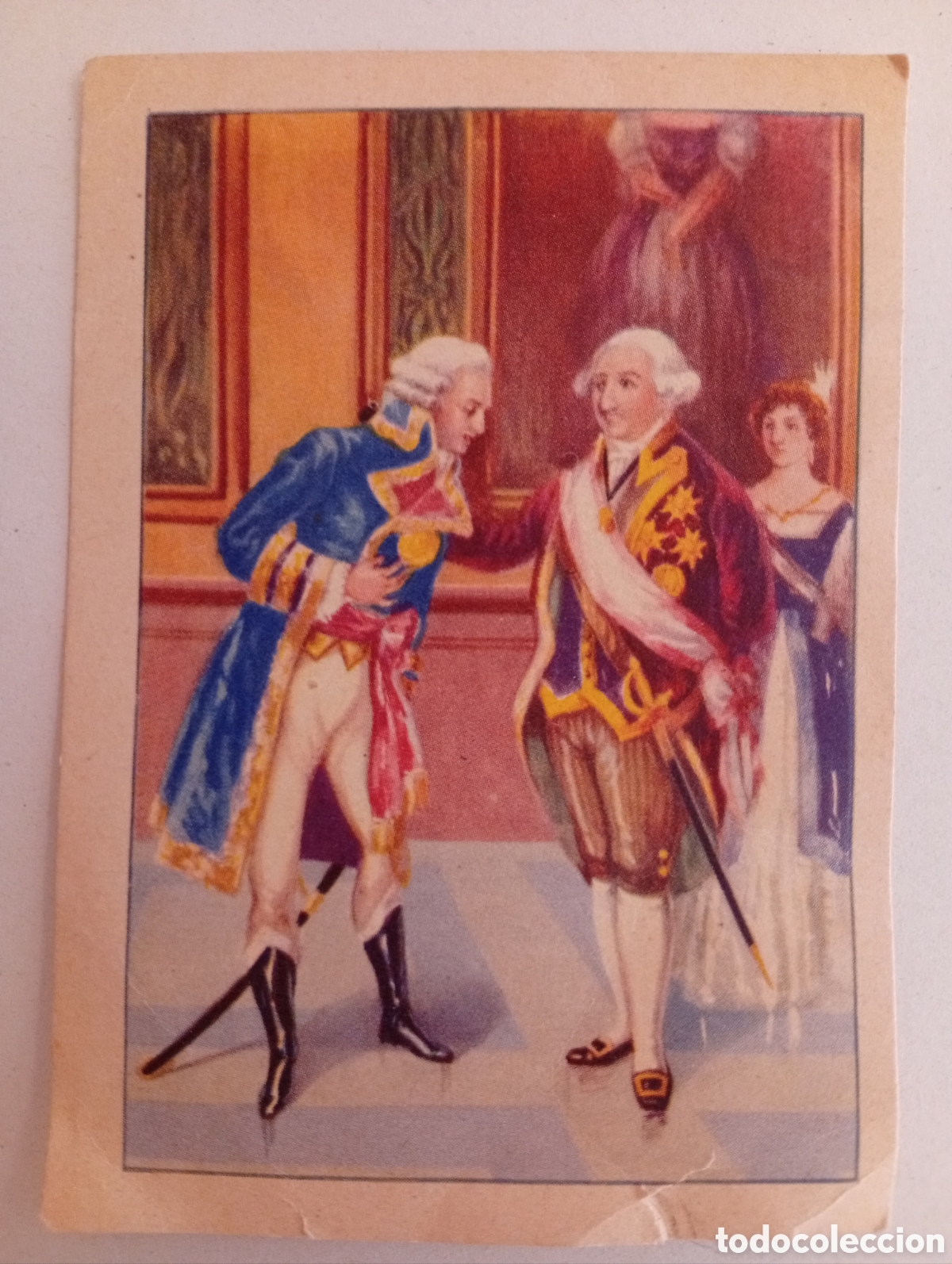 Coleccionismo cromos antiguos: ANTIGUO CROMO CHOCOLATES SULTANA. No.130 HISTORIA DE ESPA&Ntilde;A