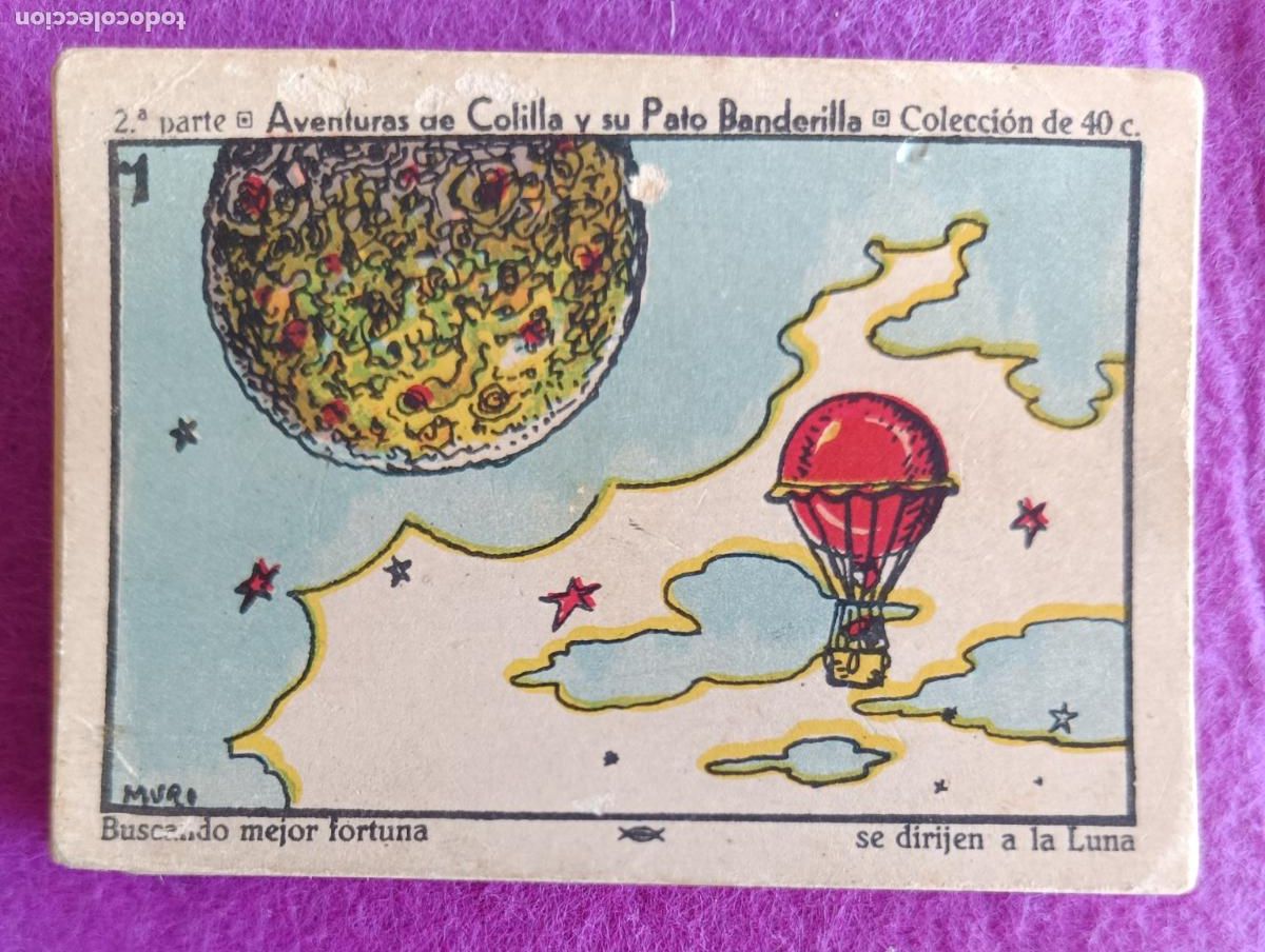 Collectable Antique Stickers: LOTE CROMOS COLECCION COMPLETA 2&ordf; PARTE AVENTURAS DE COLILLA Y SU PATO BANDERILLA MURO