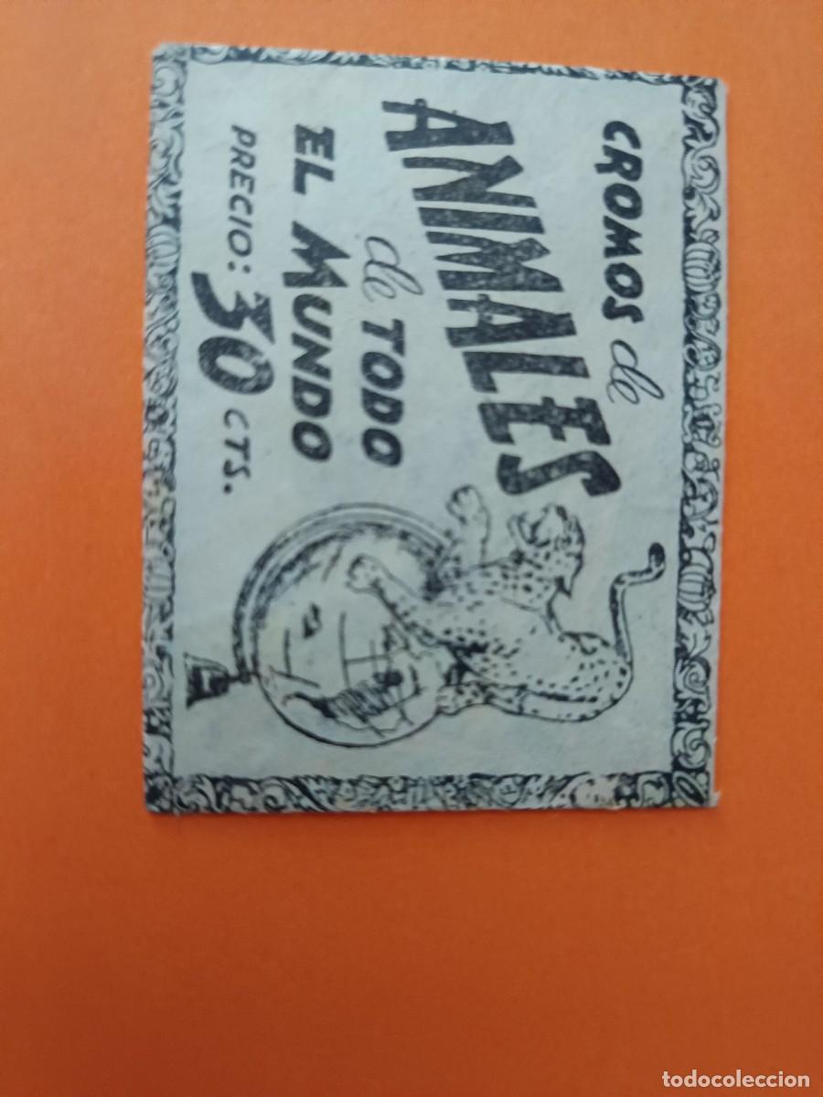 Collectable Antique Stickers: SOBRE DE CROMOS SIN ABRIR CROMOS DE ANIMALES DE TODO EL MUNDO FHER
