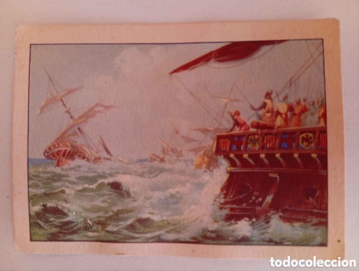 Coleccionismo cromos antiguos: ANTIGUO CROMO CHOCOLATES SULTANA No. 44 HISTORIA DE ESPA&Ntilde;A