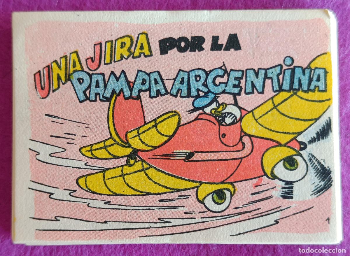 Collectable Antique Stickers: CROMOS UNA JIRA POR LA PAMPA ARGENTINA 36 CROMOS ALBUM LLOVERAS WALT DISNEY
