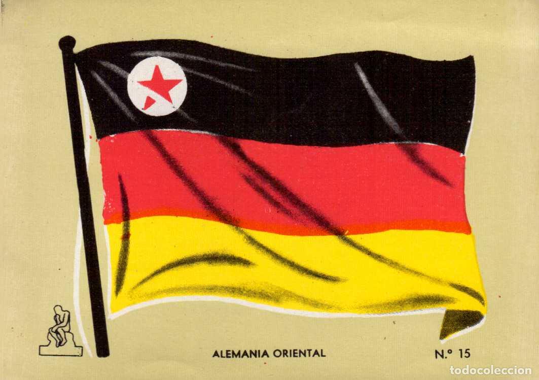 Coleccionismo cromos antiguos: N&ordm; 15 BANDERA ALEMANIA - CROMO COLECCI&Oacute;N UNIVERSAL ESCUDOS, BANDERAS, MAPAS, MONEDAS. ALES, 1962