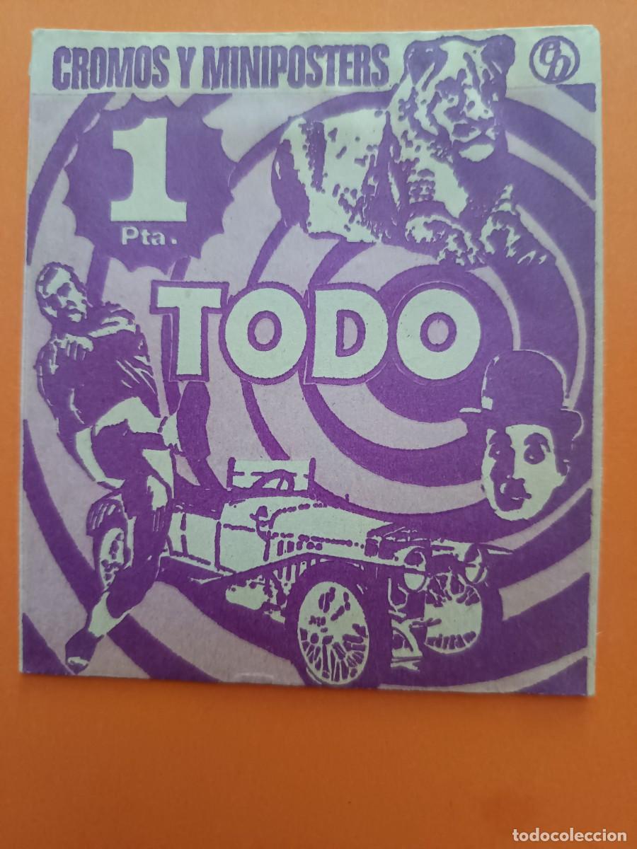 Colecionismo Cromos antigos: SOBRE DE CROMOS SIN ABRIR TODO BRUGUERA