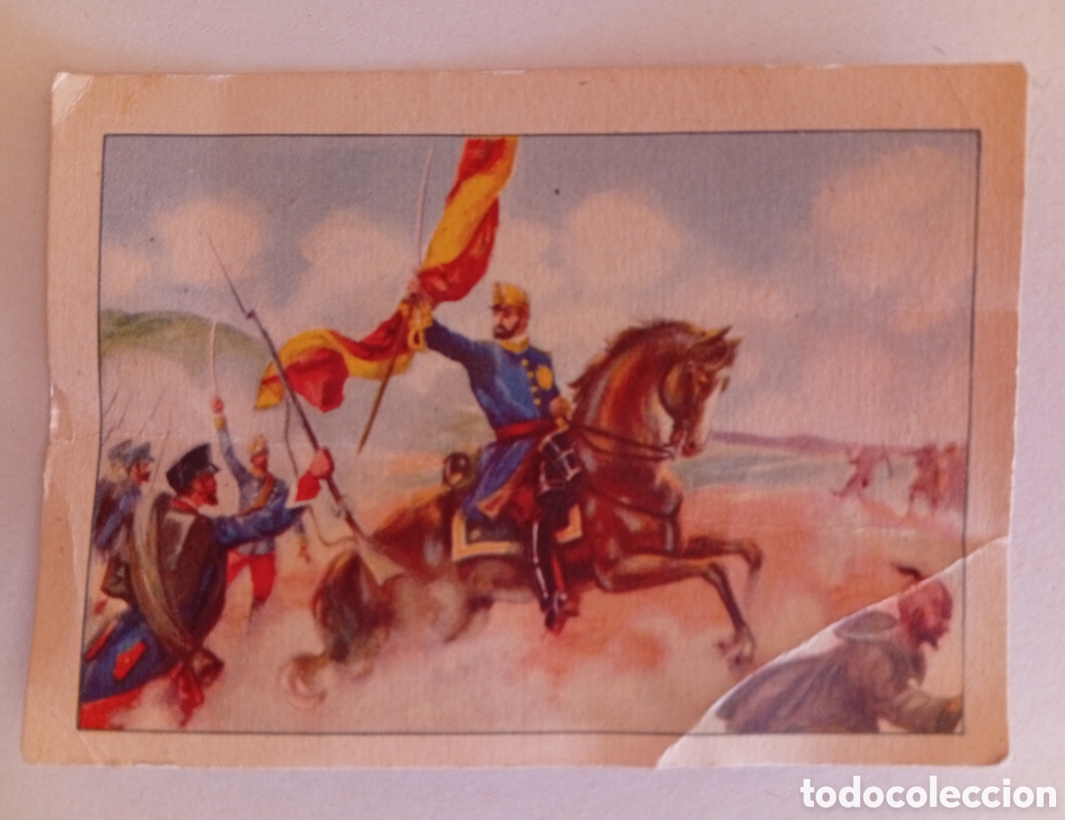 Coleccionismo cromos antiguos: ANTIGUO CROMO CHOCOLATES SULTANA No. 147 HISTORIA DE ESPA&Ntilde;A
