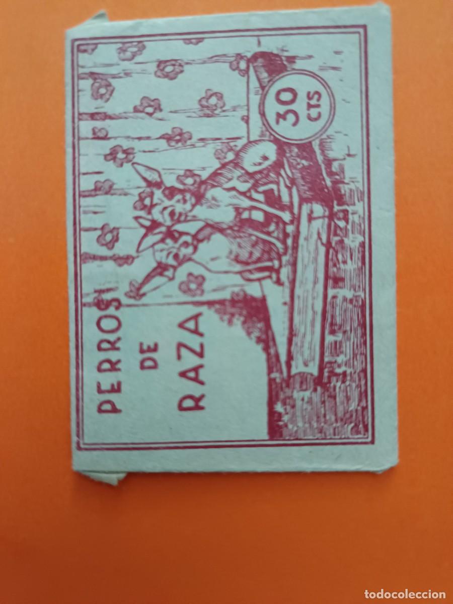 Colecionismo Cromos antigos: SOBRE DE CROMOS SIN ABRIR PERROS DE RAZA EXCLUSIVAS TRIUNFO