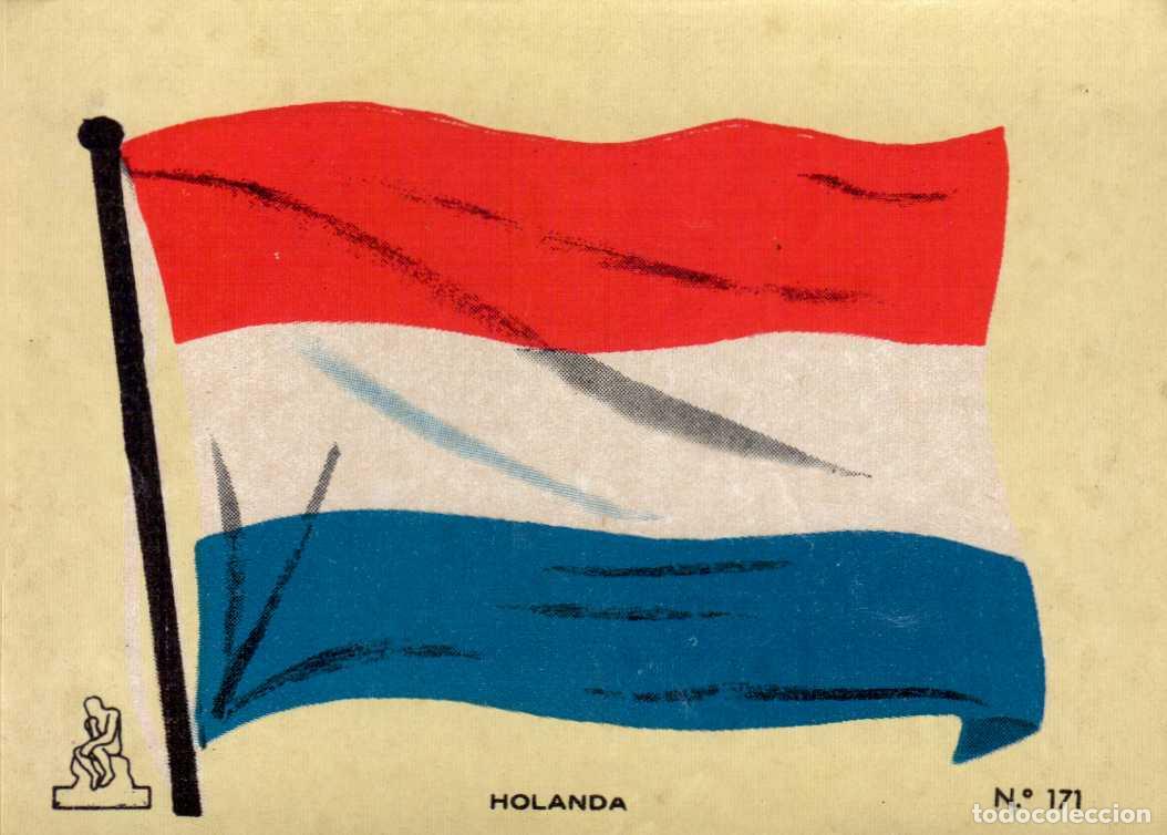 Coleccionismo cromos antiguos: N&ordm;171 BANDERA HOLANDA . CROMO COLECCI&Oacute;N UNIVERSAL ESCUDOS, BANDERAS, MAPAS, MONEDAS. ALES, 1962