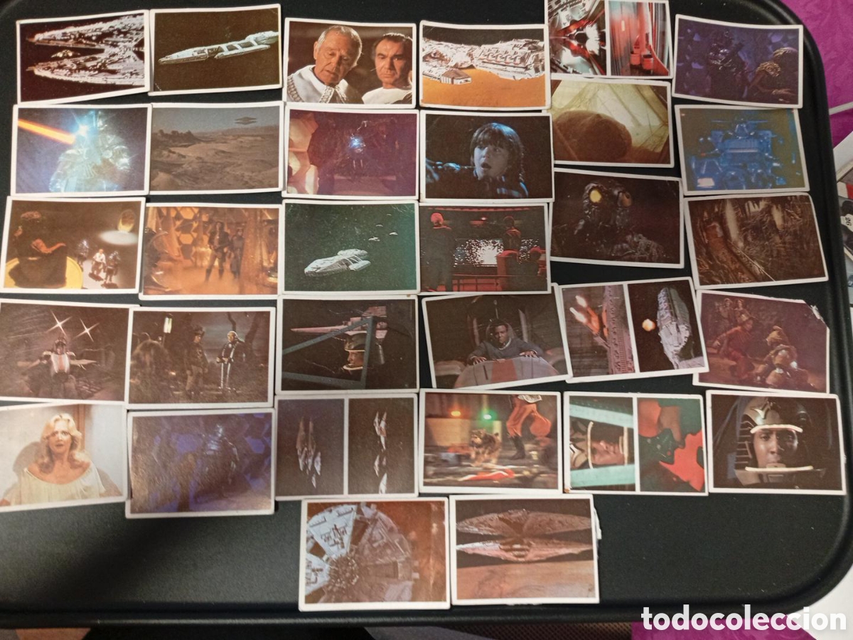 Coleccionismo cromos antiguos: Lote cromos gal&aacute;ctica 1978 - Foto 1