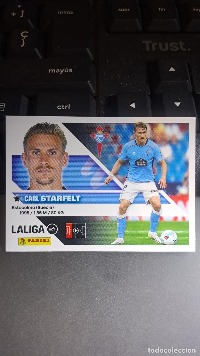 Coleccionismo cromos antiguos: CROMO STARFELT 8 CELTA DE VIGO LIGA 2026 2027 26 27 ESTE PANINI NUNCA PEGADO