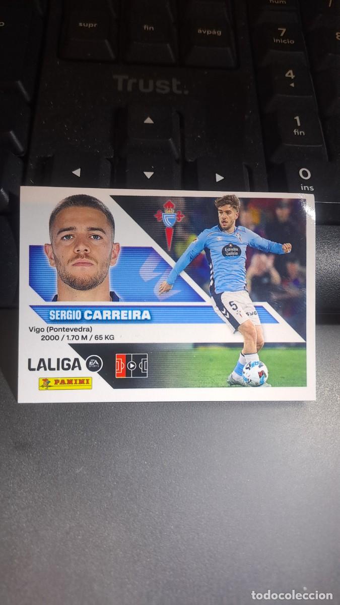 Coleccionismo cromos antiguos: CROMO CARREIRA 10 CELTA DE VIGO LIGA 2026 2027 26 27 ESTE PANINI NUNCA PEGADO