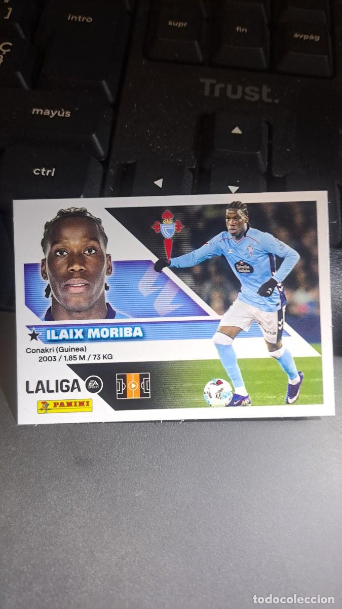 Coleccionismo cromos antiguos: CROMO ILAIX MORIBA 11 CELTA DE VIGO LIGA 2026 2027 26 27 ESTE PANINI NUNCA PEGADO