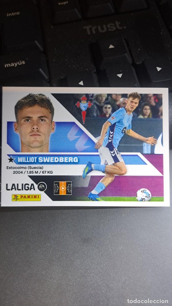 Collectable Antique Stickers: CROMO SWEDBERG 16 CELTA DE VIGO LIGA 2026 2027 26 27 ESTE PANINI NUNCA PEGADO