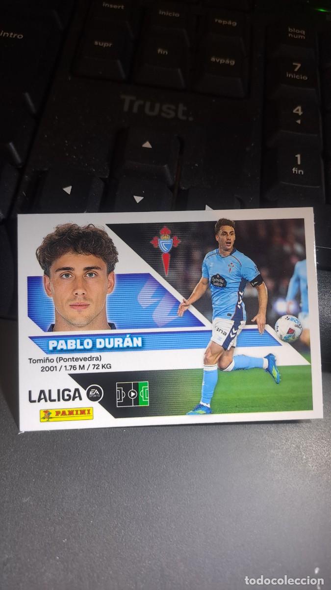 Coleccionismo cromos antiguos: CROMO PABLO DURAN 18A 18 A CELTA DE VIGO LIGA 2026 2027 26 27 ESTE PANINI NUNCA PEGADO