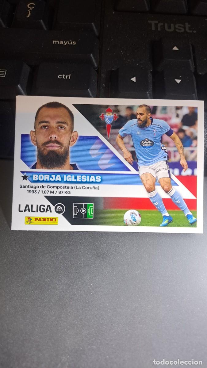 Coleccionismo cromos antiguos: CROMO BORJA IGLESIAS 20 CELTA DE VIGO LIGA 2026 2027 26 27 ESTE PANINI NUNCA PEGADO
