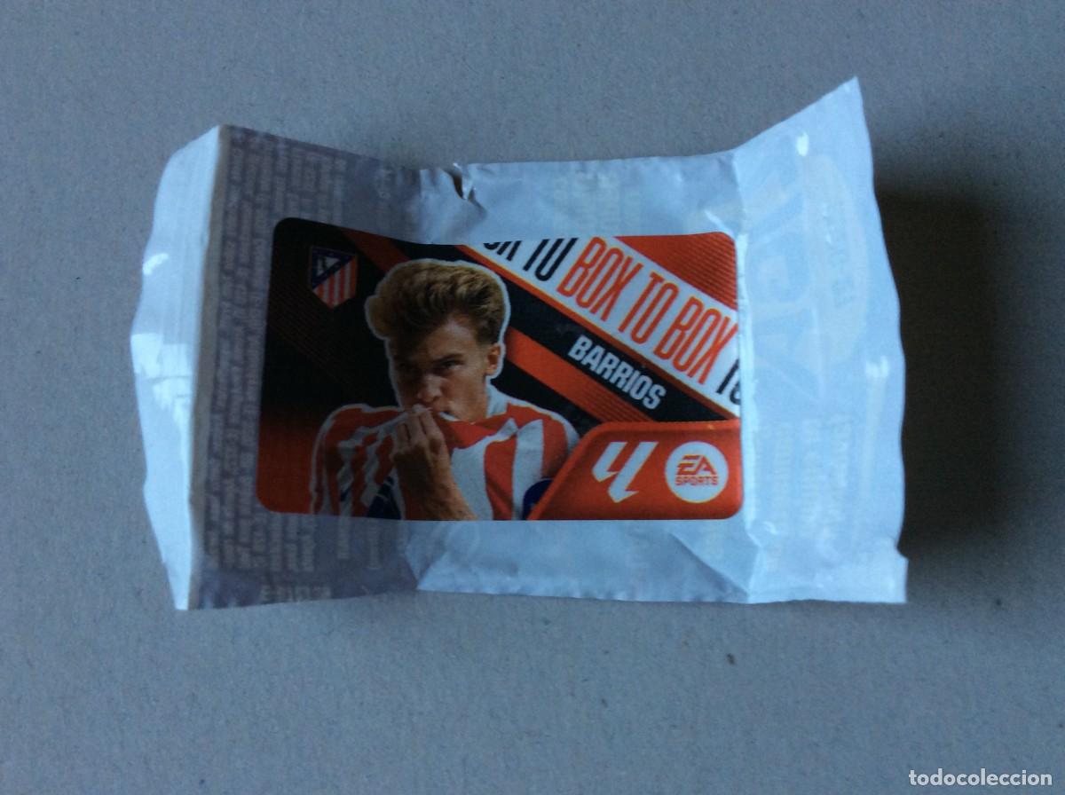 Coleccionismo cromos antiguos: BOX TO BOX - ATLETICO DE MADRID - BARRIOS - CHICLE LIGA ESTE 2026-2027/26-27 PANINI