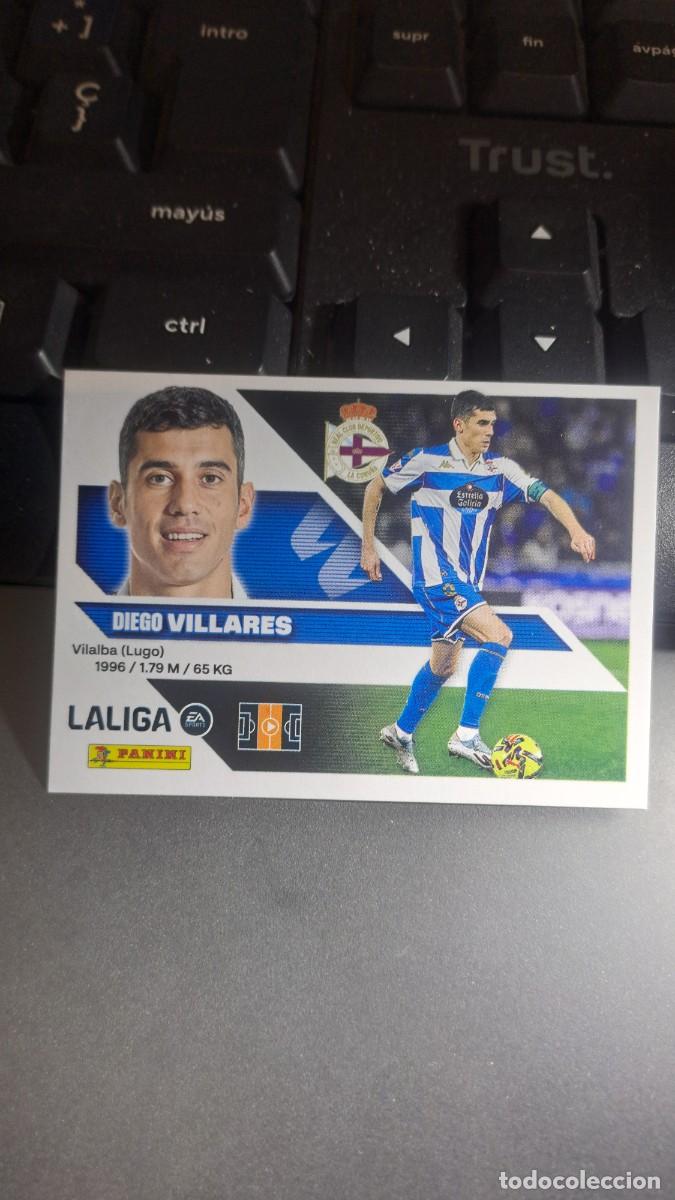 Coleccionismo cromos antiguos: CROMO VILLARES 11 DEPORTIVO DE LA CORU&Ntilde;A LIGA 2026 2027 26 27 ESTE PANINI NUNCA PEGADO