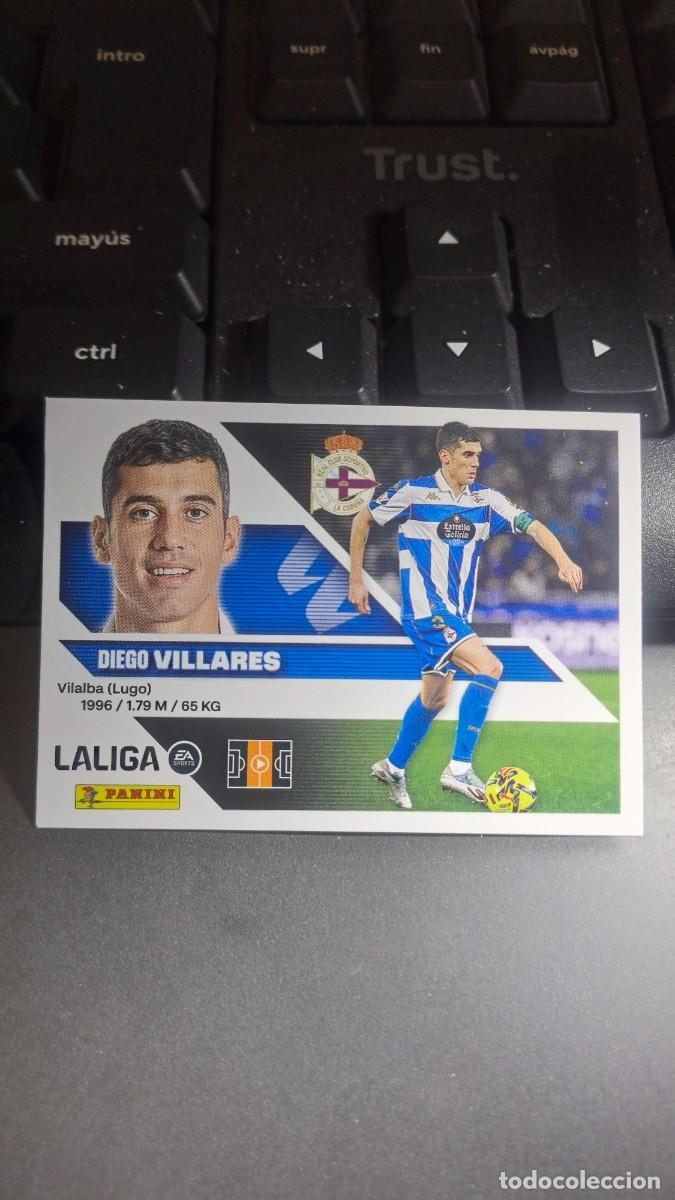 Coleccionismo cromos antiguos: CROMO VILLARES 11 DEPORTIVO DE LA CORU&Ntilde;A LIGA 2026 2027 26 27 ESTE PANINI NUNCA PEGADO