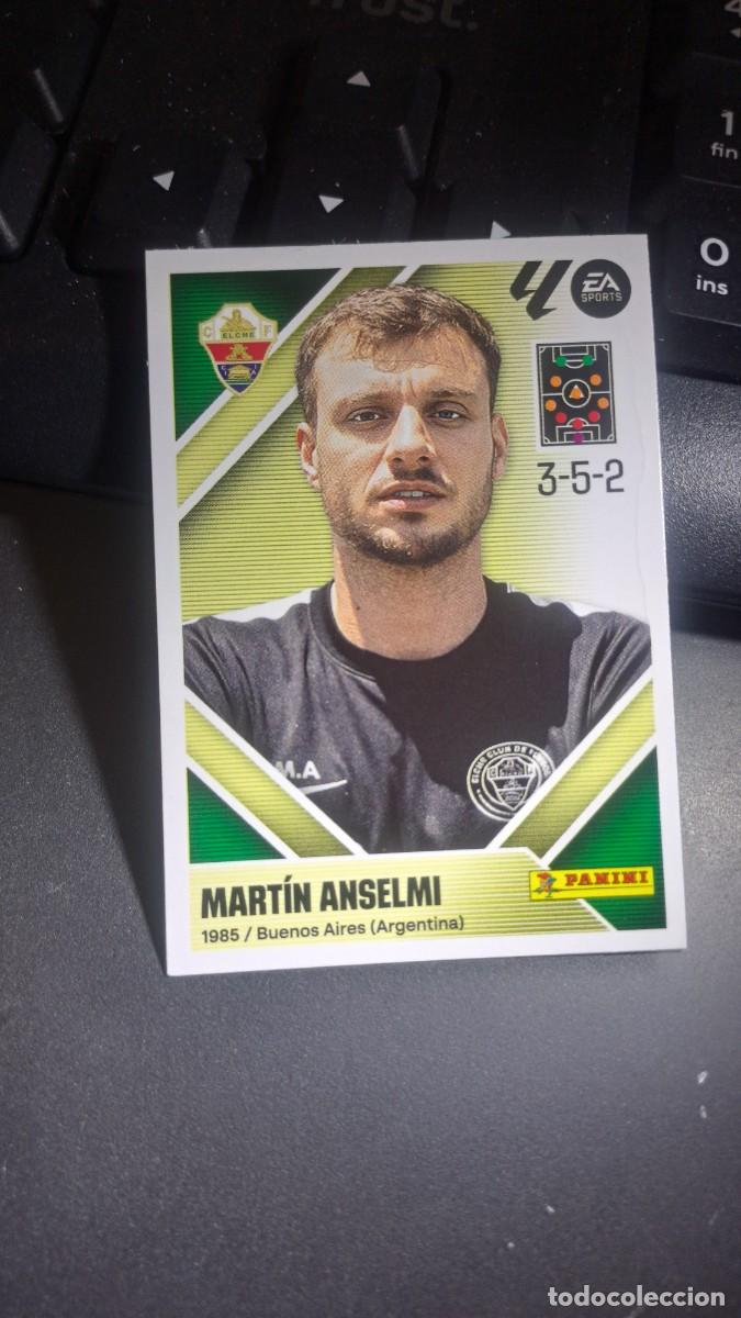 Coleccionismo cromos antiguos: CROMO MARTIN ANSELMI 2 ENTRENADOR ELCHE LIGA 2026 2027 26 27 ESTE PANINI NUNCA PEGADO