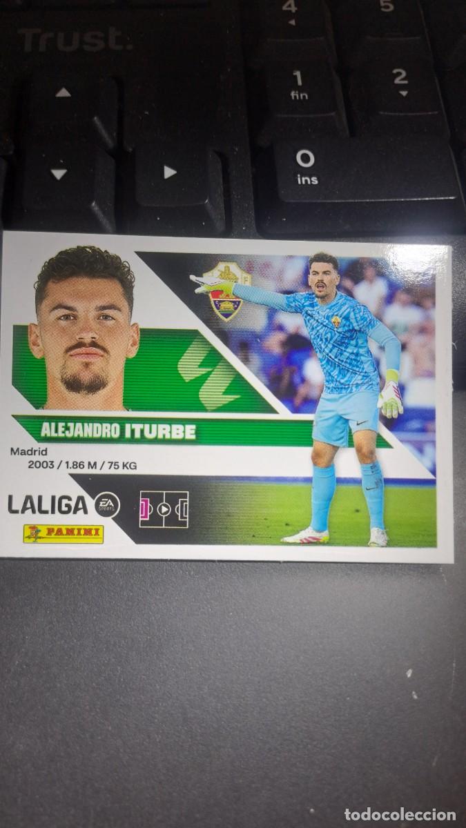 Coleccionismo cromos antiguos: CROMO ITURBE 4 ELCHE LIGA 2026 2027 26 27 ESTE PANINI NUNCA PEGADO