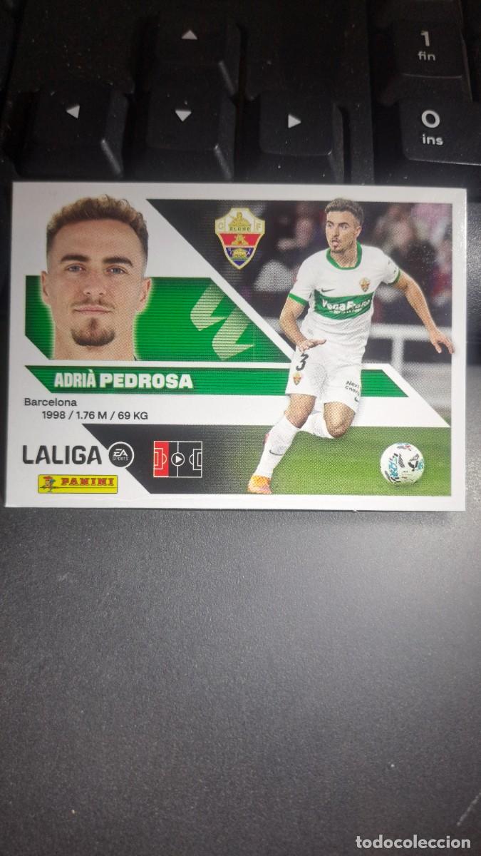 Coleccionismo cromos antiguos: CROMO PEDROSA 9A 9 A ELCHE LIGA 2026 2027 26 27 ESTE PANINI NUNCA PEGADO