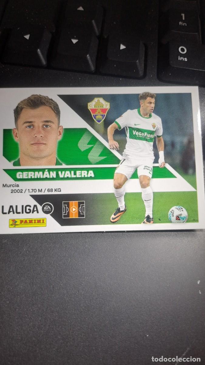 Coleccionismo cromos antiguos: CROMO GERMAN VALERA 10 ELCHE LIGA 2026 2027 26 27 ESTE PANINI NUNCA PEGADO