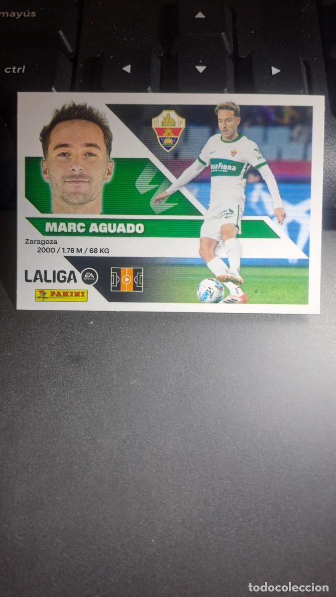 Coleccionismo cromos antiguos: CROMO MARC AGUADO 14 ELCHE LIGA 2026 2027 26 27 ESTE PANINI NUNCA PEGADO