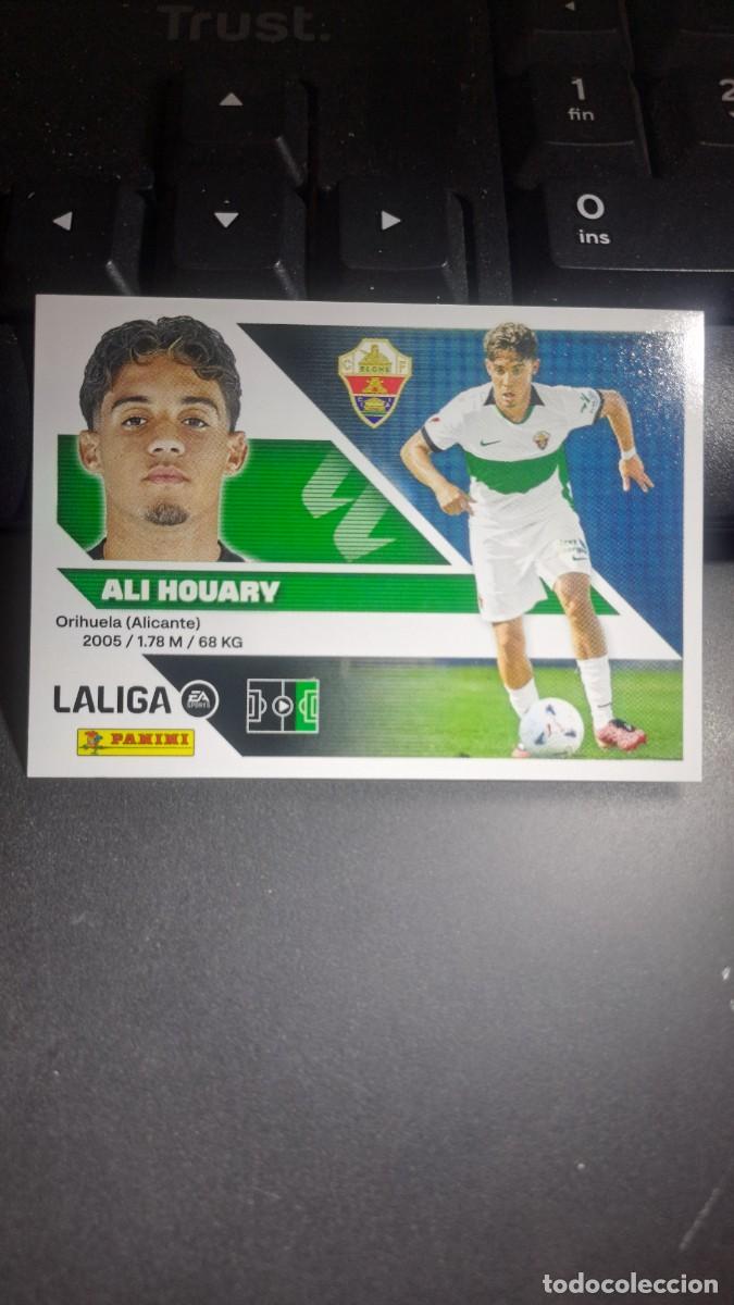 Coleccionismo cromos antiguos: CROMO ALI HOUARY 17 ELCHE LIGA 2026 2027 26 27 ESTE PANINI NUNCA PEGADO