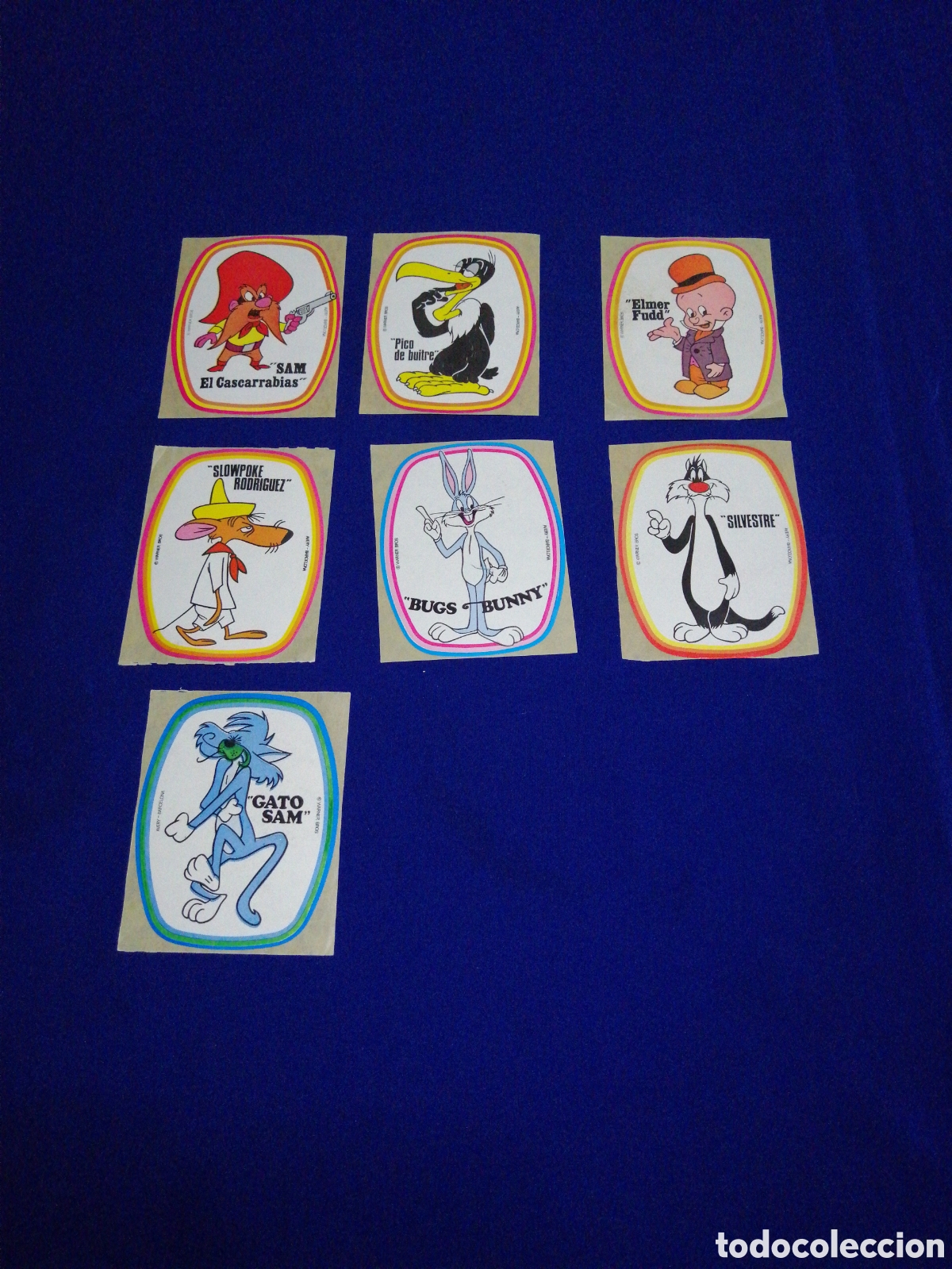 Colecionismo Cromos antigos: PIPAS TOSTADERO - WARNER BROS - LOTE SE INCLUYE&rdquo; SLOWPOKE RODR&Iacute;GUEZ&rdquo; PEGATINA