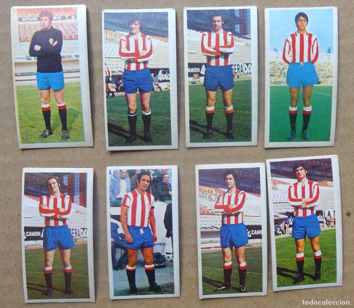 Colecionismo Cromos antigos: SPORTING DE GIJON LIGA 75/76 Ediciones ESTE 8 CROMOS SIN PEGAR