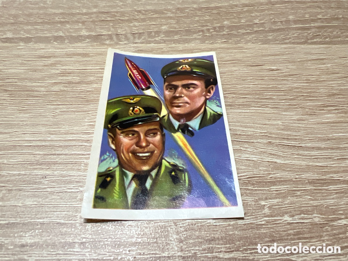 Coleccionismo cromos antiguos: 1964 NICOLAIEV Y POPOVICH # 139 CHOCOLATES SIM&Oacute;N DESPEGADO