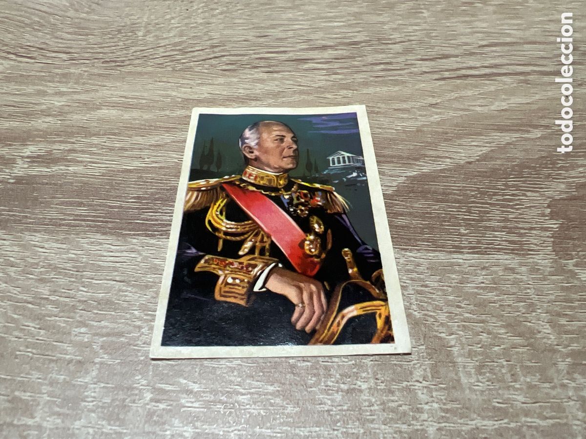 Collectable Antique Stickers: 1964 PABLO DE GRECIA # 25 CHOCOLATES SIMON DESPEGADO
