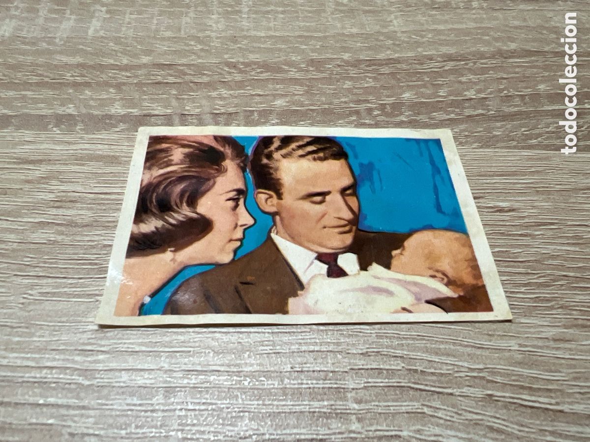 Collectable Antique Stickers: 1964 ELENA MAR&Iacute;A,JUAN CARLOS Y SOFIA # 40 CHOCOLATES SIMON DESPEGADO